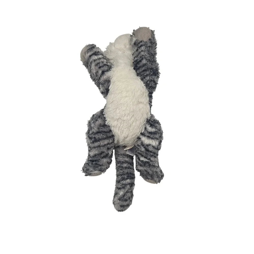 Aurora Grey Tabby Cat‎ Plush Stuffed Animal White Striped Kitten 2015